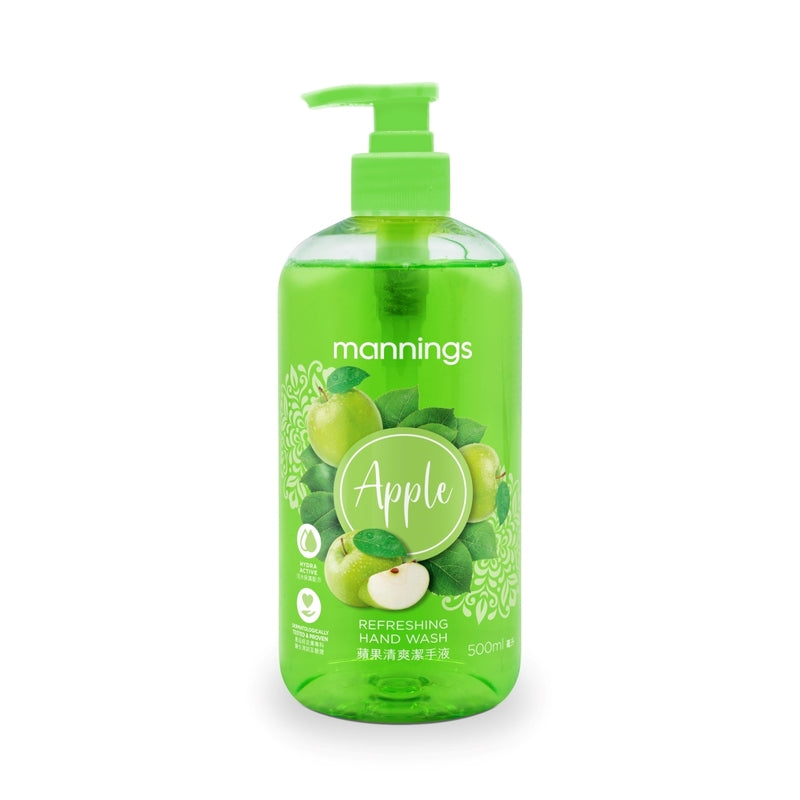 Mannings Apple Refreshing Hand Wash 500ml