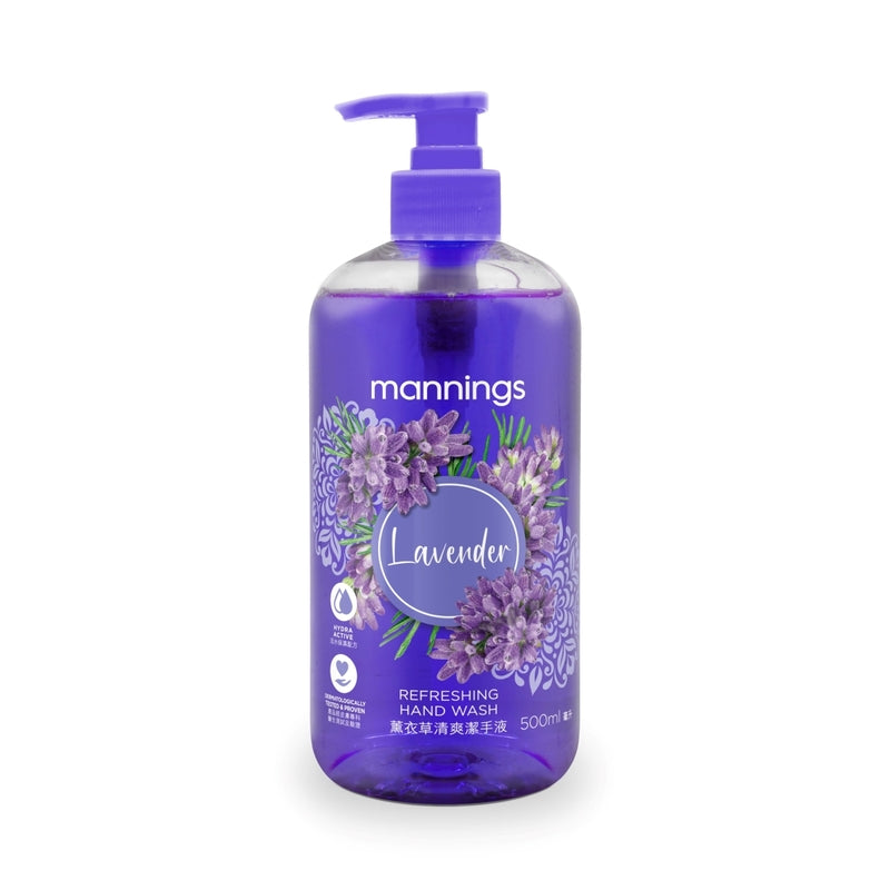 Mannings Lavender Refreshing Hand Wash 500ml