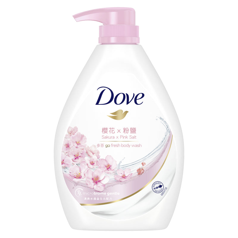 Dove Body Wash (Sakura & Pink Salt) 1000g