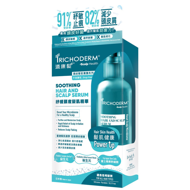Trichoderm Scalp Health Soothing Hair and Scalp Serum (Drug Free) 60ml