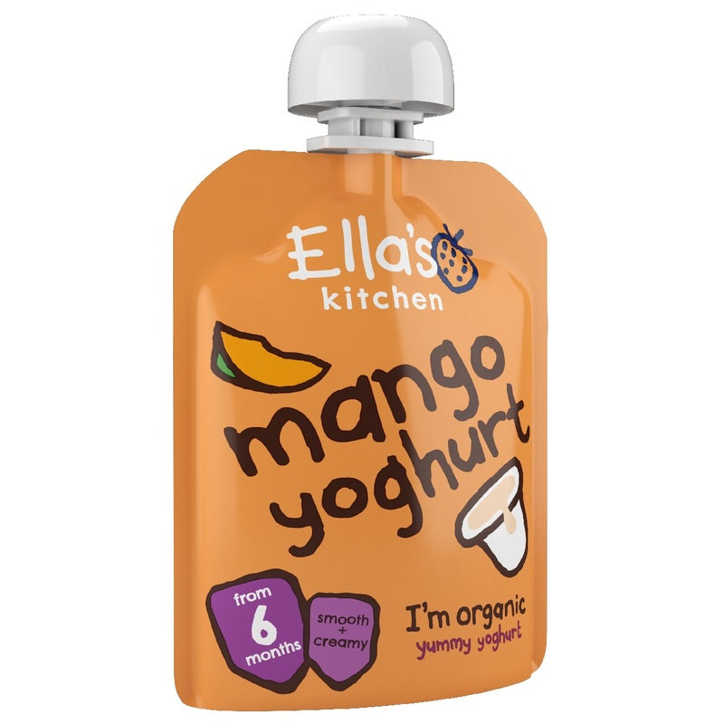 Ella's Kitchen Mango Yoghurt Greek Style 6 Month+ 90g