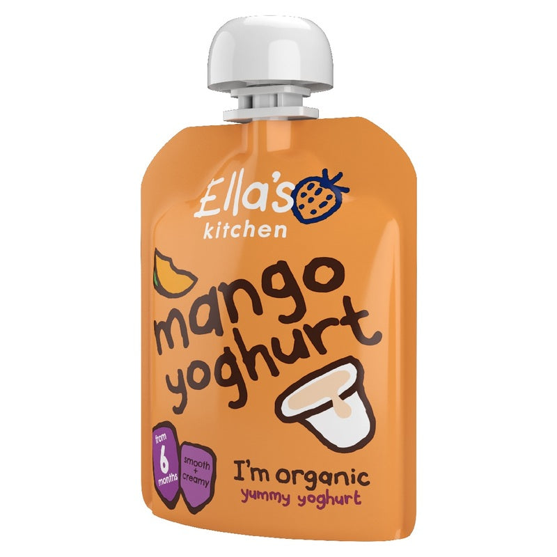 Ella's Kitchen Mango Yoghurt Greek Style 6 Month+ 90g