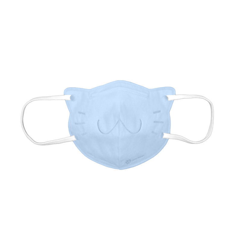 SAVEWO 3DMEOW Mask (Individually packaged) (for age of 7-13 Kids) - Blue 30pcs