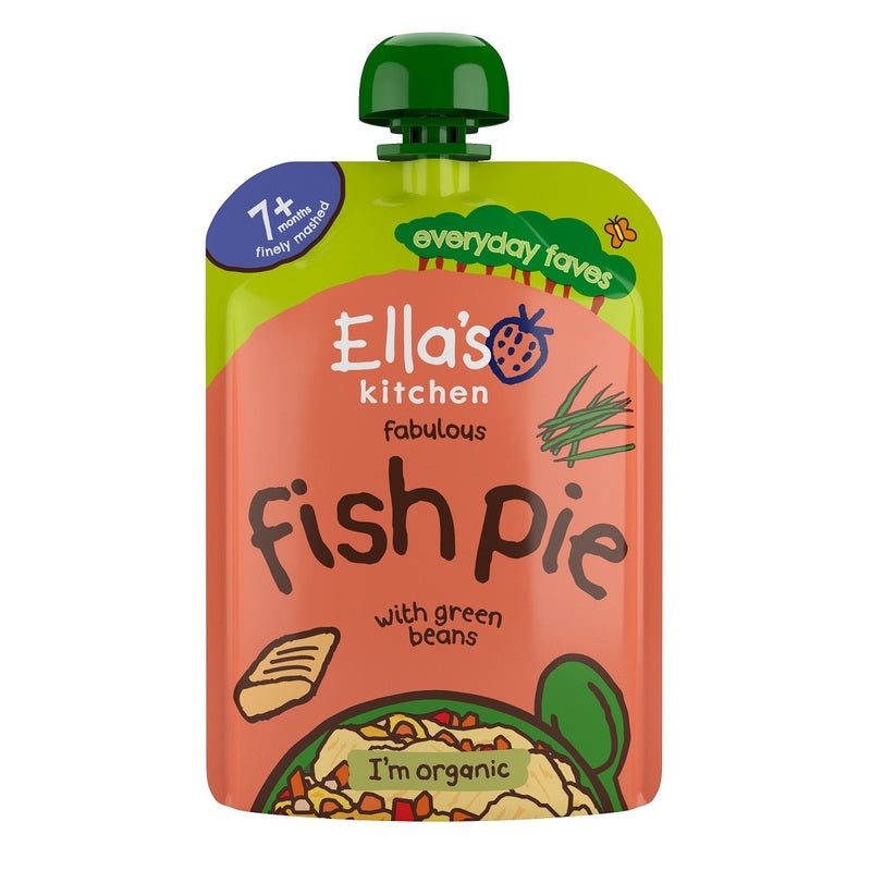 Ella's Kitchen Fish Pie with Green Beans 130g