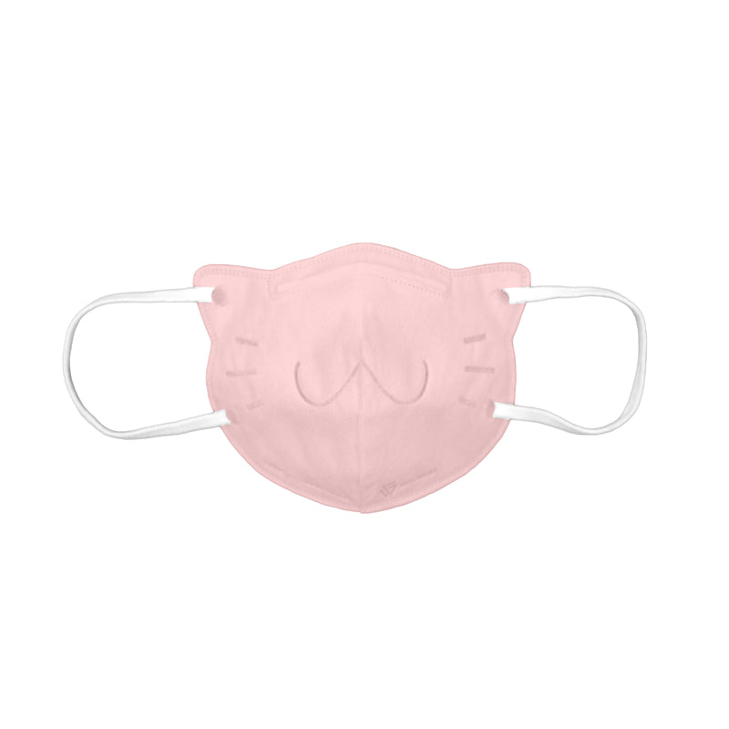 SAVEWO 3DMEOW Mask (Individually packaged) (for age of 2-6 Kids) - Pink 30pcs