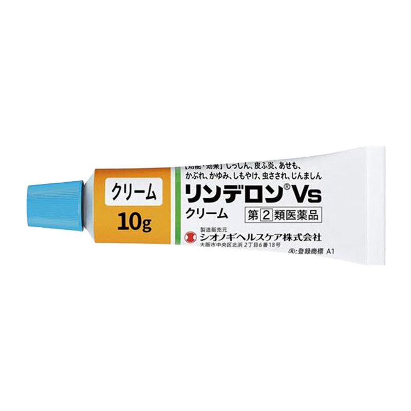 Japan Shionogi Healthcare Rinderon Vs Cream ointment for itching and swelling, urticaria, dermatitis, itching, moisturizing and anti-itching Vs eczema plaster 10g