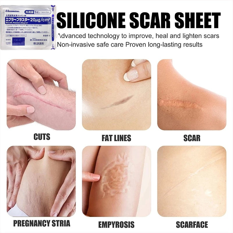 Japan Hisamitsu patch, scar removal patch, cesarean section scar patch, cut and burn scar, gel hyperplastic plaster patch