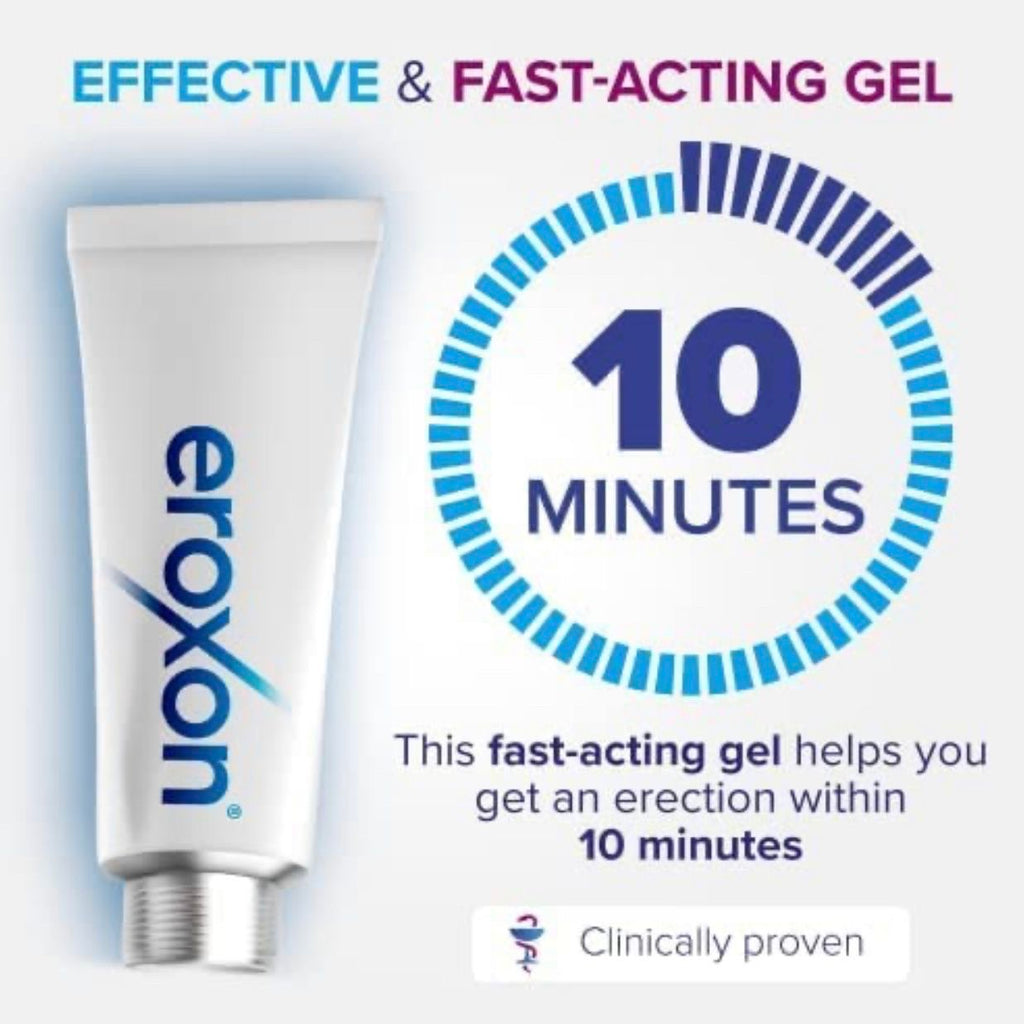 British Eroxon topical gel MED3000 2g/piece  4 pieces/box 男士外用凝胶2g/支 4支/盒