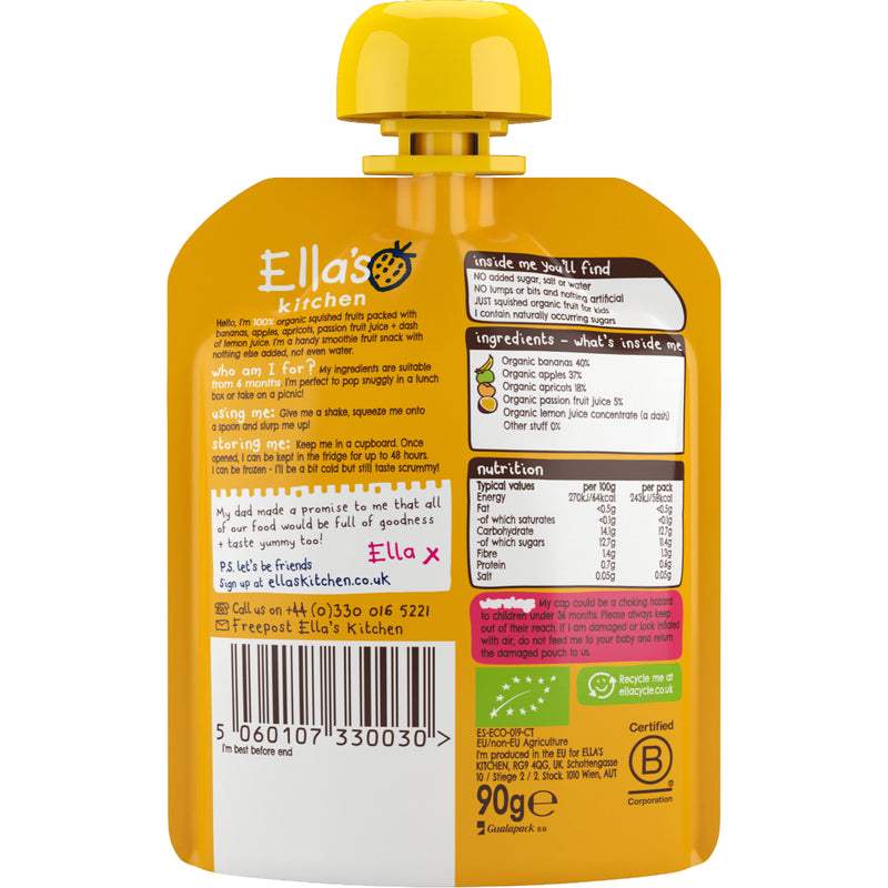 Ella's Kitchen The Yellow One Smoothie 90g