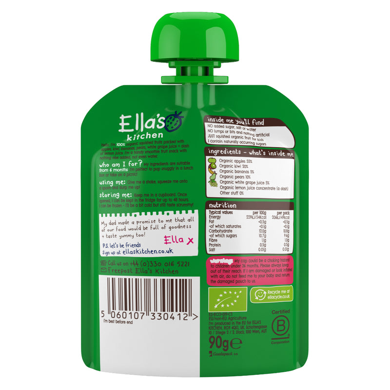 Ella's Kitchen The Green One Smoothie 90g