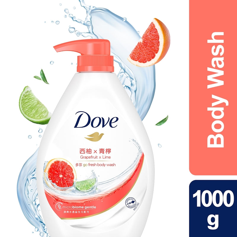 Dove Body Wash (Grapefruit x Lime) 1000g