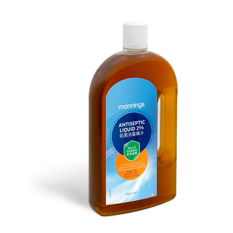 Mannings Antiseptic Liquid 2% 750ml