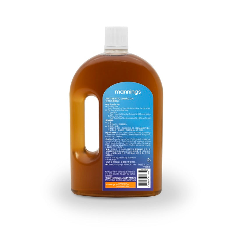 Mannings Antiseptic Liquid 2% 750ml