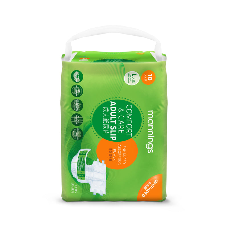 Mannings Adult Slip L 10pcs