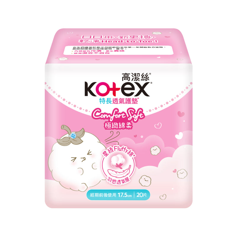 Kotex Comfort Soft Liners Long 20pcs