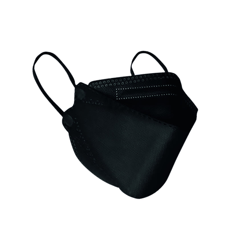 Mannings 3 ply Medical 3D Face Mask (Individually Wrapped) - Black 30pcs (20.5cm x 8cm)