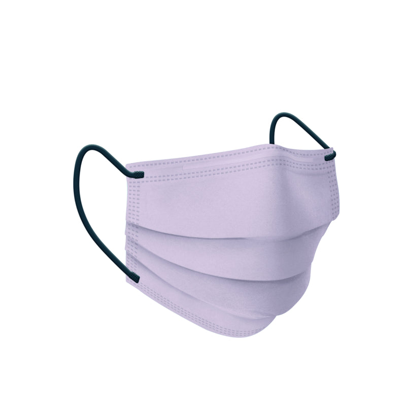 Mannings 4 ply Medical Face Mask LV3(Individually Wrapped) Pink Clay,Lotus,Lilac(17.5cmx9.5cm)30pcs