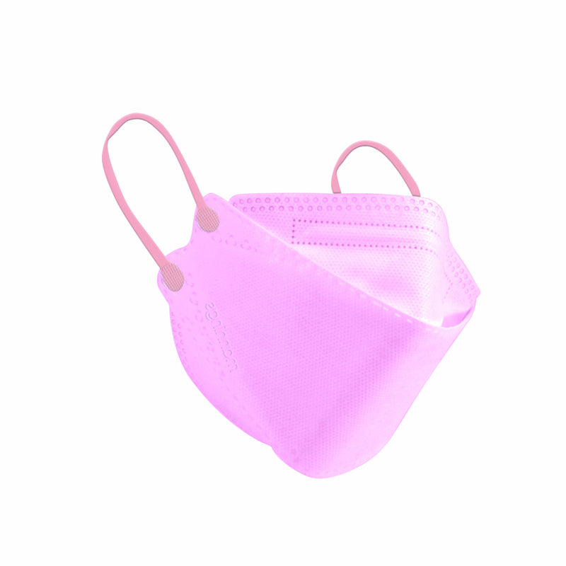 Mannings 3 Ply Medical 3D Face Mask(Individually Wrapped)[Light Pink+Light Orange-20.5cm x 8cm]30pcs