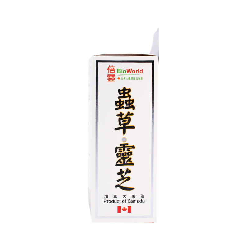 BioWorld Cordyceps & Lingzhi Formula 72 Capsules