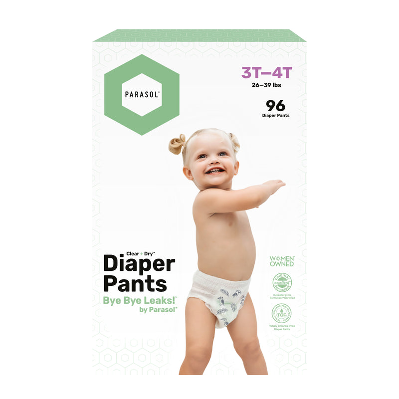 Parasol Clear+Dry Natural Diaper Pants (Size 5/XL) 96pcs (Full Case)