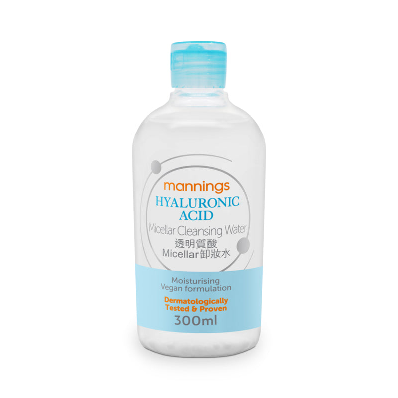Mannings Hyaluronic Acid - Micellar Cleansing Water 300ml