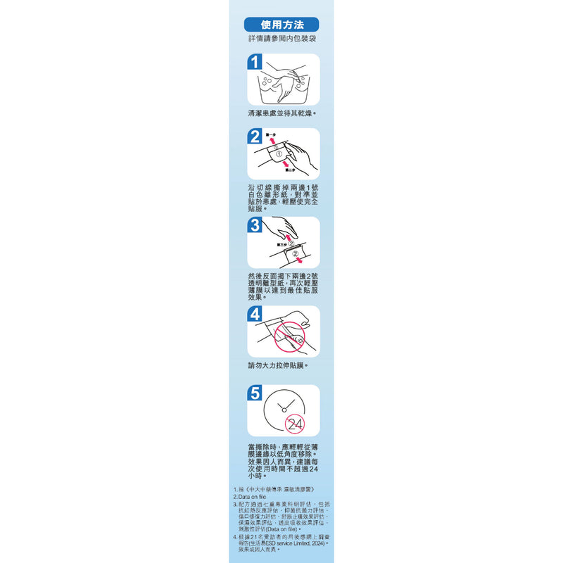 CU Legend Allergic Skin Care Patch 10pcs