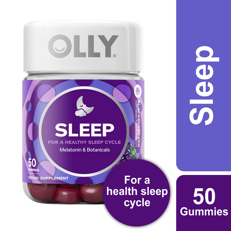 OLLY Sleep Gummy Supplements 50pcs