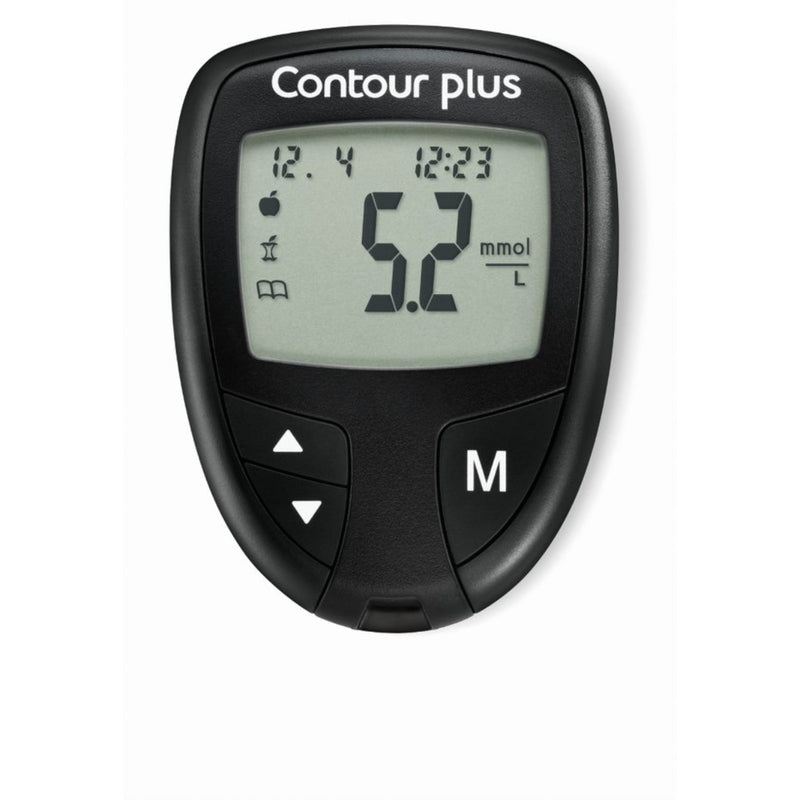 Contour Plus Self Monitoring Blood Glucose Meter Set (with free gift) 1pc