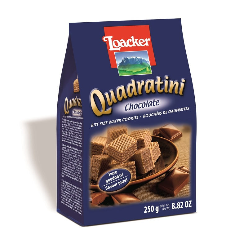 Loacker Quadratini Chocolate 250g