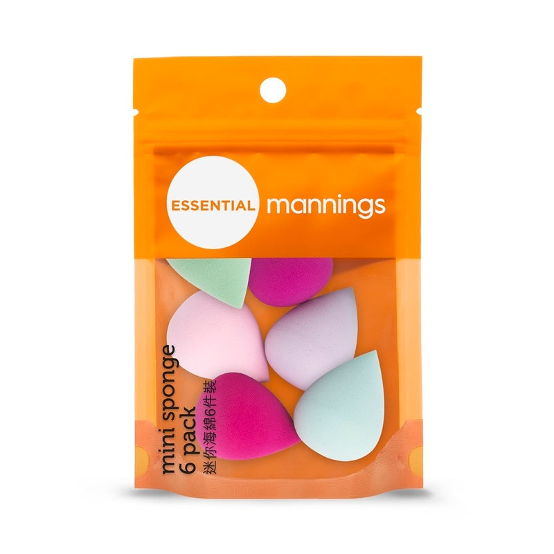 Essential Mannings Mini Sponge 6pcs