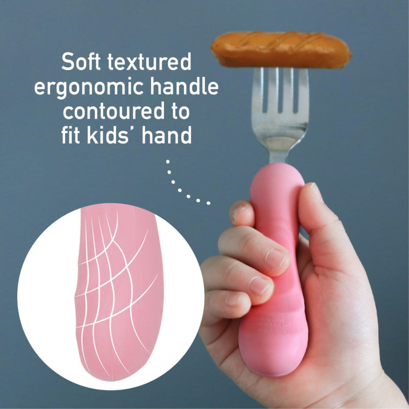 Marcus & Marcus Easy grip spoon & fork set - Pokey 1 set