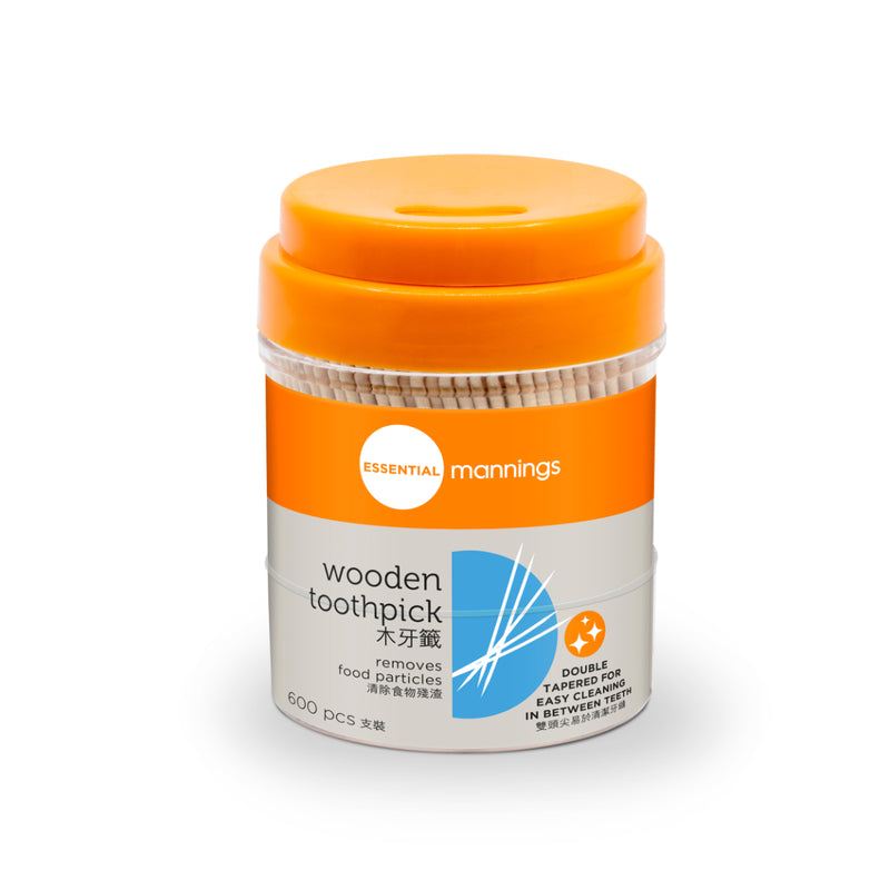 Mannings Wooden Toothpick 600pcs