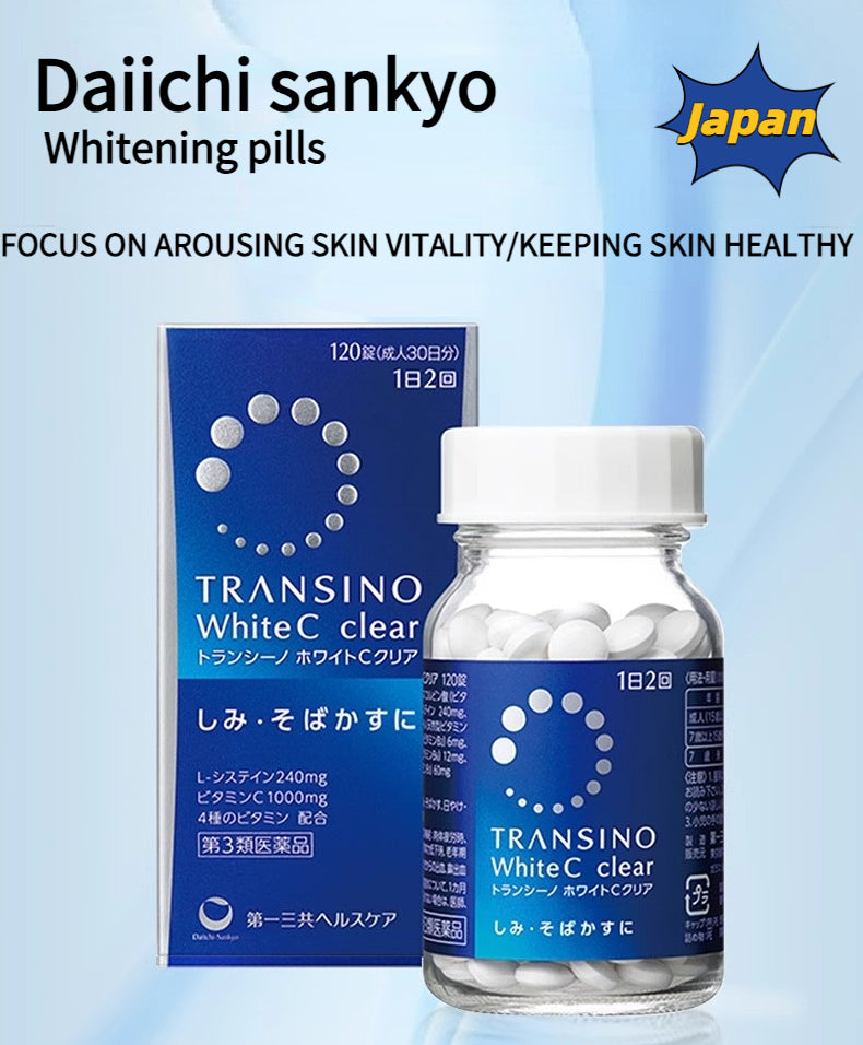 Transino WhiteC Clear Tablet 30 Days for Melanin Spots