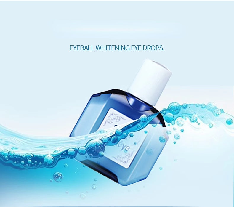 Japan Lion Whitening Eye Drops 15ml Eye Drops Eye congestion Relieve eye fatigue Remove red blood streaks Clear whites of eyes Gentle and non-irritating